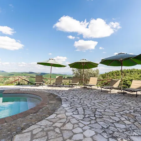 Bellaria - Chianti View, Swimming Pool, Nature San Sano